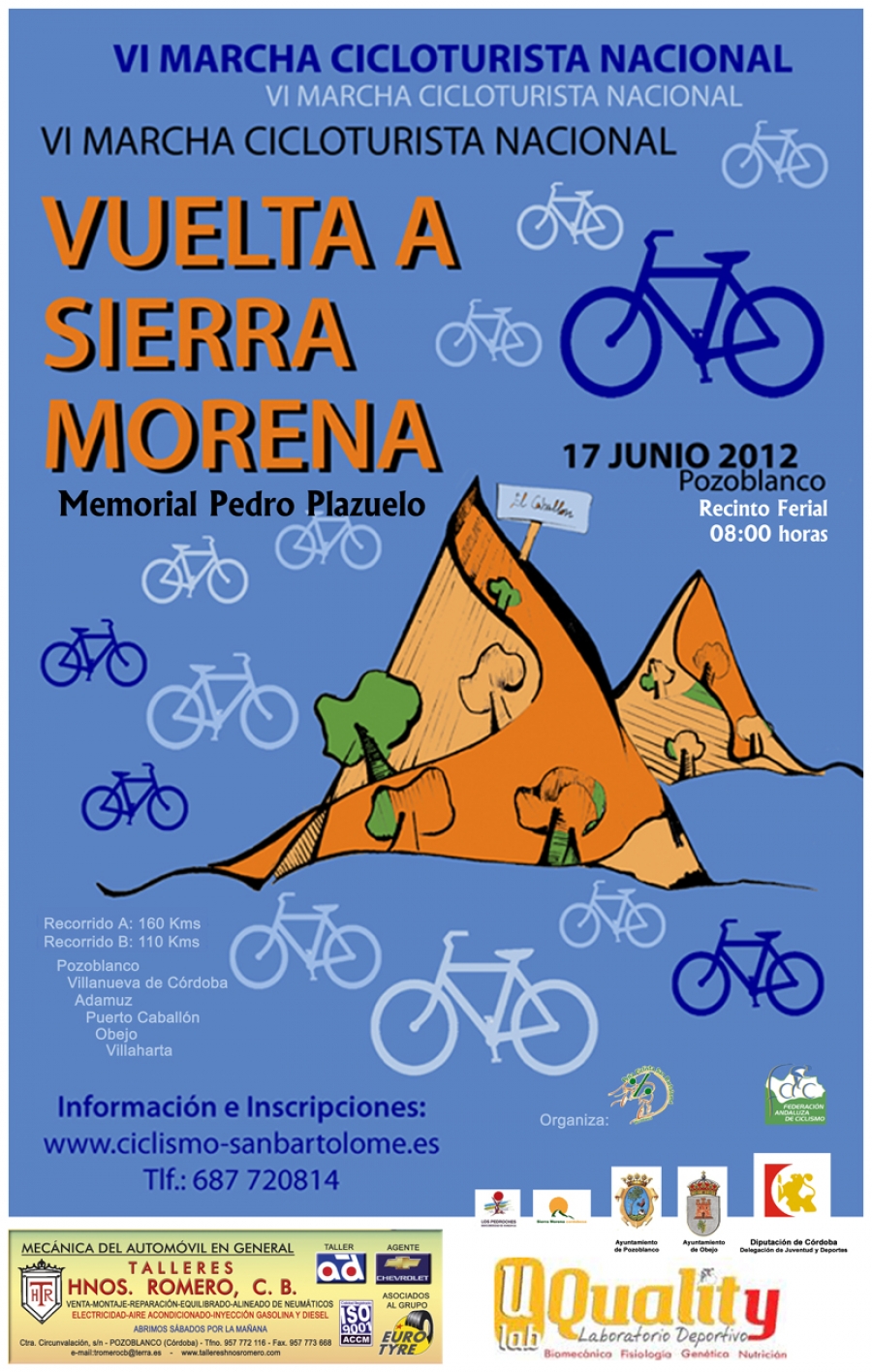VI Vuelta Nacional a Sierra Morena. Memorial Pedro Plazuelo